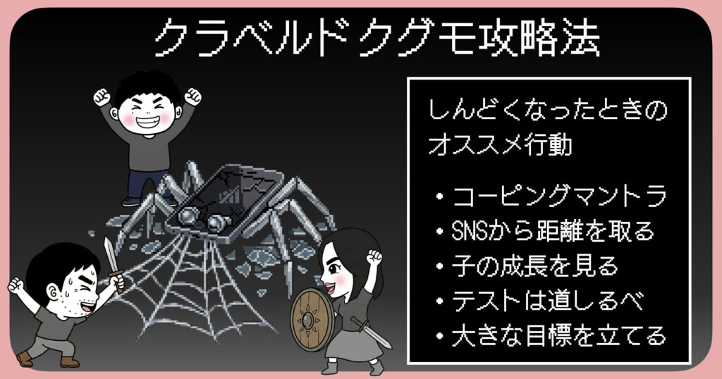 クラベルドクグモ攻略法